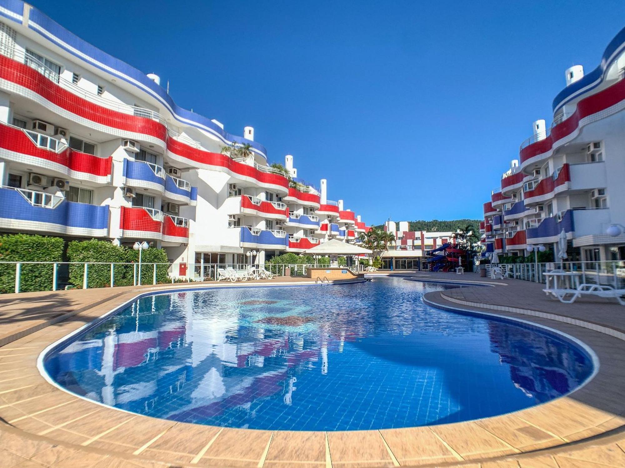 Maravilhoso Apto Com Vista Mar E Piscina-Hb03F Florianópolis Екстериор снимка